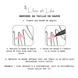 Mesurer sa taille de bague