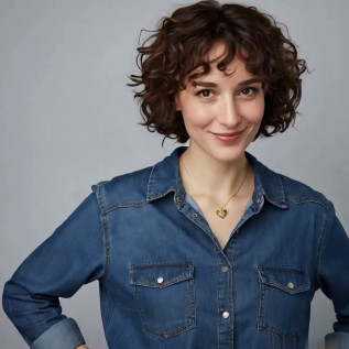 Message d’Amour 7-2 heart necklace silver or gold stainless steel cubic zirconia laser engraving