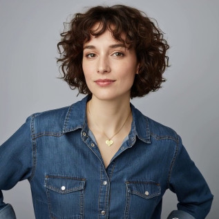 Message d’Amour 7-2 heart necklace silver or gold stainless steel cubic zirconia laser engraving