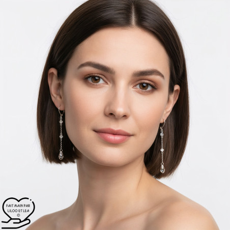 Bridal earrings CASSANDRE,...