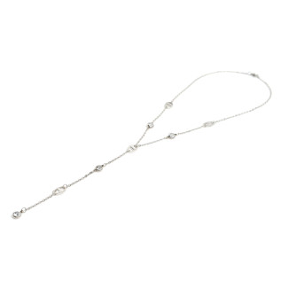 Collier mailles marines et oxydes de zirconium pendant central long ou court acier inoxydable argent or cadeau