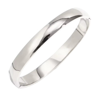 Stainless steel wide cuff bracelet silver or gold