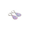 Boucles d'oreilles créoles et gouttes Liberty sur acier inoxydable argent or vendues par paire cadeau femme