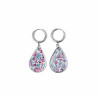 Boucles d'oreilles créoles et gouttes Liberty sur acier inoxydable argent or vendues par paire cadeau femme