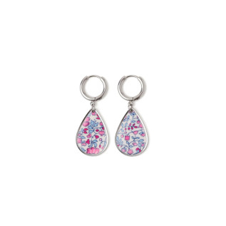 Boucles d'oreilles créoles et gouttes Liberty sur acier inoxydable argent or vendues par paire cadeau femme