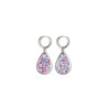 Boucles d'oreilles créoles et gouttes Liberty sur acier inoxydable argent or vendues par paire cadeau femme