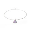 Collier pendentif goutte Liberty sur acier inoxydable argent or vendues par paire cadeau femme