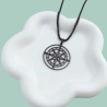 Collier homme pendentif grande boussole creuse noire argent ou or sur chaîne vénitienne en acier inoxydable collier cadeau homme