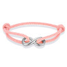 Adjustable stainless steel Infinity bracelet nautical Milan cord unisex men women bracelet 9 colours