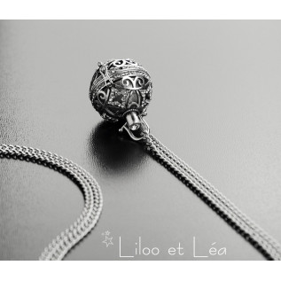 Angel bola, harmony ball chime pendant necklace n°21 or essential oil diffuser