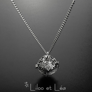 Angel bola, harmony ball chime pendant necklace n°21 or essential oil diffuser