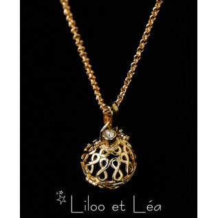 Angel bola, harmony ball chime pendant necklace n°36 or essential oil diffuser