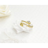 Bridal earrings ELENA, silver, gold, rose gold, cubic zirconia