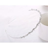Bridal headband NINA, crystals and pearls, woman or girl