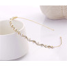 Bridal headband NINA, crystals and pearls, woman or girl