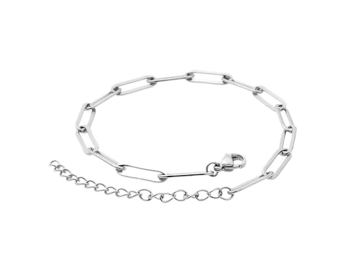 Bracelet Chaîne Doré En Acier Inoxydable - Neuf Avec étiquettes - Femme