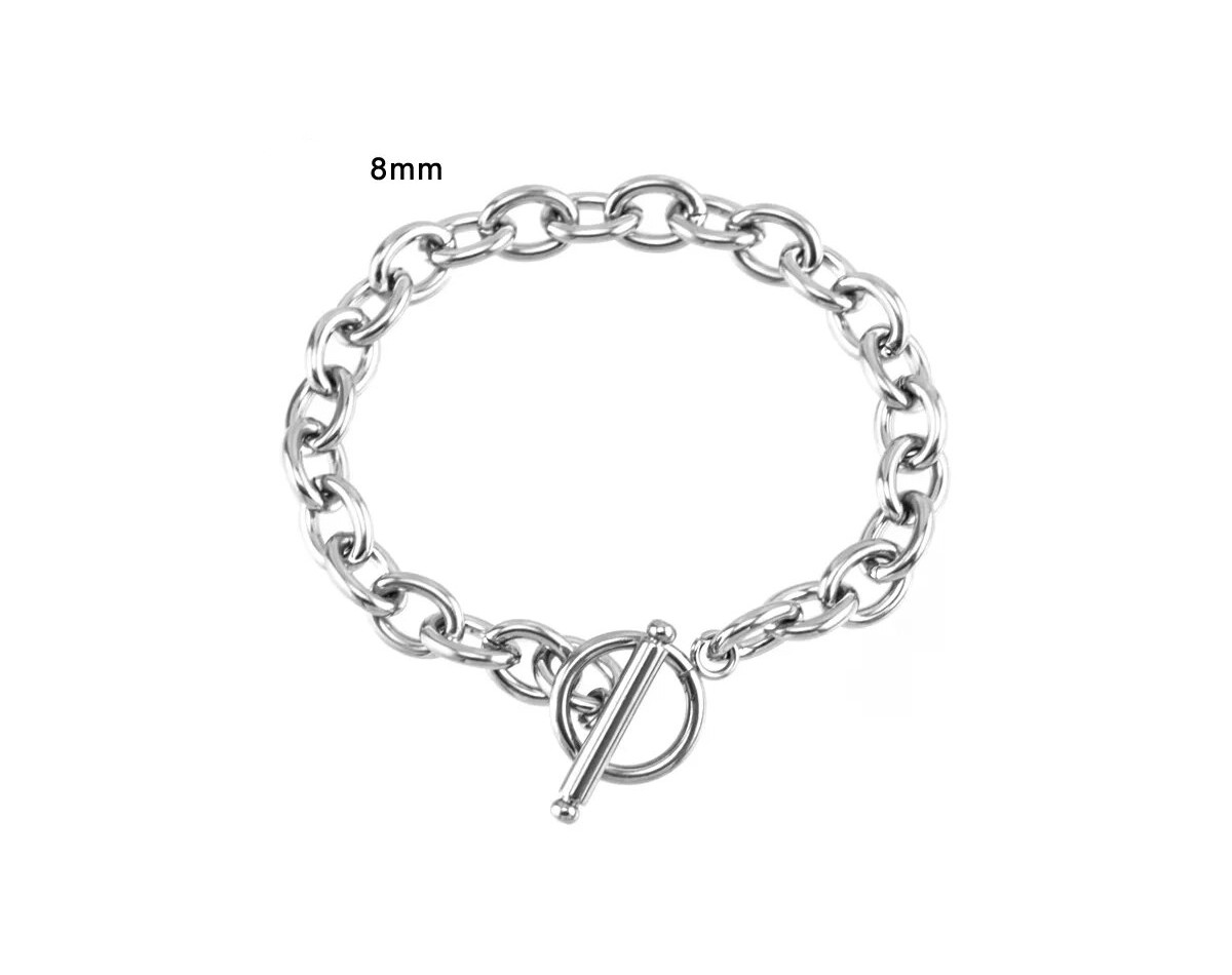 Bracelet En Argent Sterling Tour De Bras 15-16 Cm - Occasion Jamais Porté